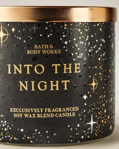 Ароматическая свеча с 3 фитилями Bath & Body Works Into The Night 3-Wick Candle - 411 г