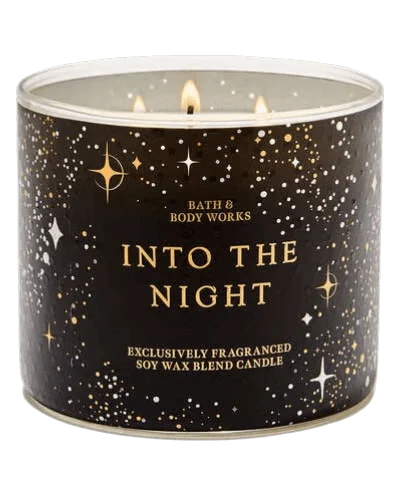 Ароматическая свеча с 3 фитилями Bath & Body Works Into The Night 3-Wick Candle - 411 г