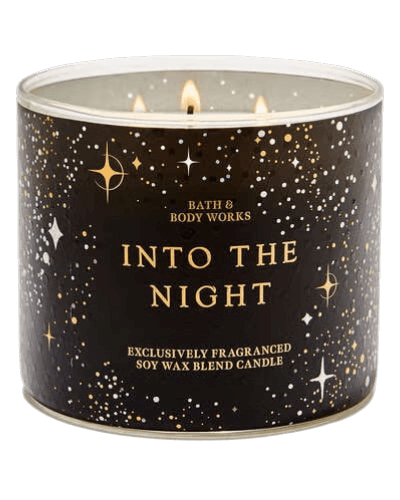 Ароматическая свеча с 3 фитилями Bath & Body Works Into The Night 3-Wick Candle - 411 г