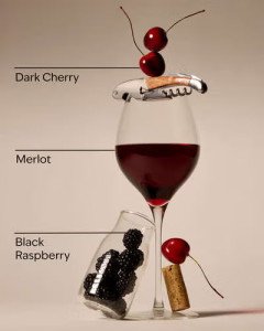 Ароматическая свеча с 3 фитилями Bath & Body Works White Barn Black Cherry Merlot 3-Wick Candle - 411 г
