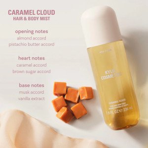 Спрей для тела и волос Kylie Cosmetics - Caramel Cloud Hair & Body Mist - 236 ml