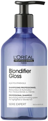 Шампунь для осветлённых и мелированных волос L’Oréal Professionnel Serie Expert Blondifier Gloss - 500 мл