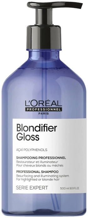 Шампунь для осветлённых и мелированных волос L’Oréal Professionnel Serie Expert Blondifier Gloss - 500 мл