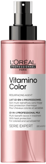 Термозащитный несмываемый спрей-уход для окрашенных волос L’Oréal Professionnel Vitamino Color - 190 мл