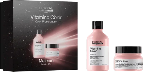 Подарочный набор для окрашенных волос L’Oréal Professionnel Serie Expert Vitamino Color Meteora