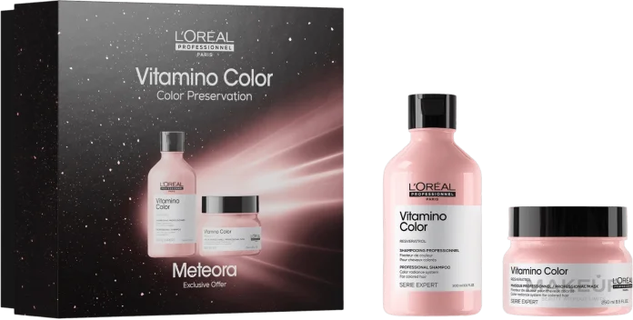 Подарочный набор для окрашенных волос L’Oréal Professionnel Serie Expert Vitamino Color Meteora