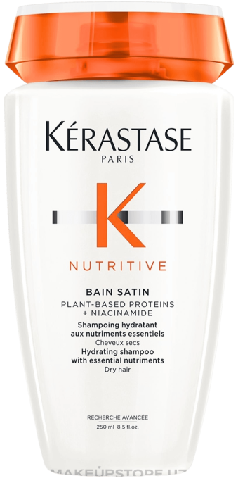 Шампунь для сухих и слегка сухих волос Kérastase Nutritive Bain Satin - 250 мл