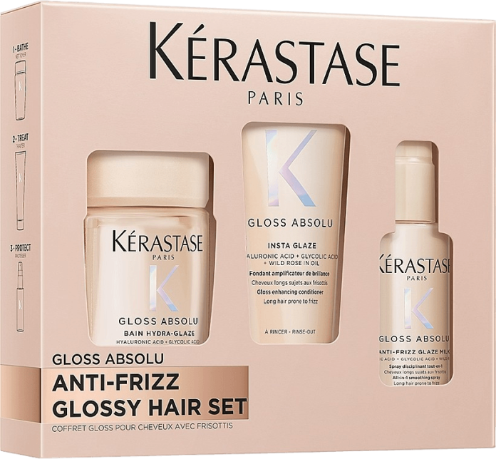 Мини-набор для блеска и гладкости волос Kérastase Gloss Absolu Discovery Set