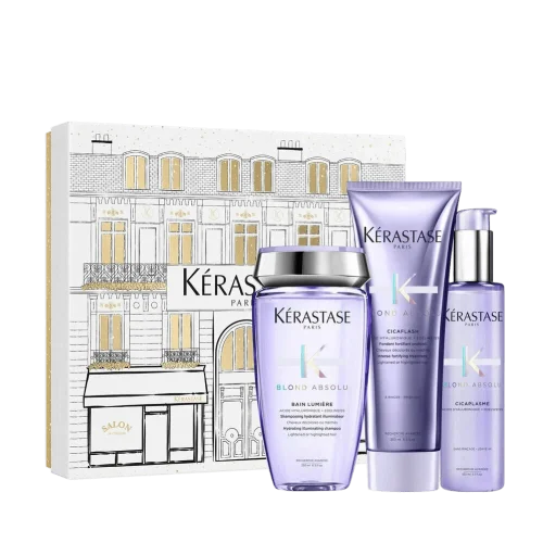 Подарочный набор для осветлённых и мелированных волос Kérastase Blond Absolu Holiday Gift Set