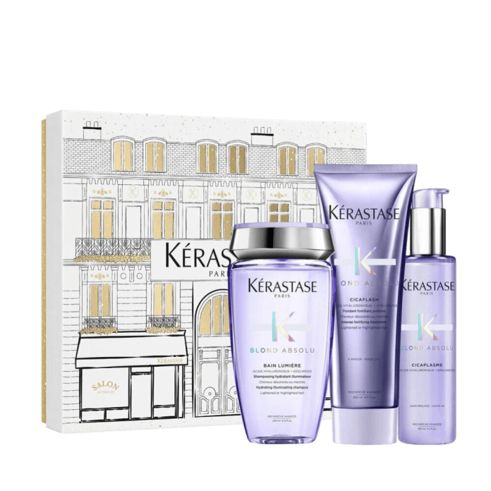 Подарочный набор для осветлённых и мелированных волос Kérastase Blond Absolu Holiday Gift Set