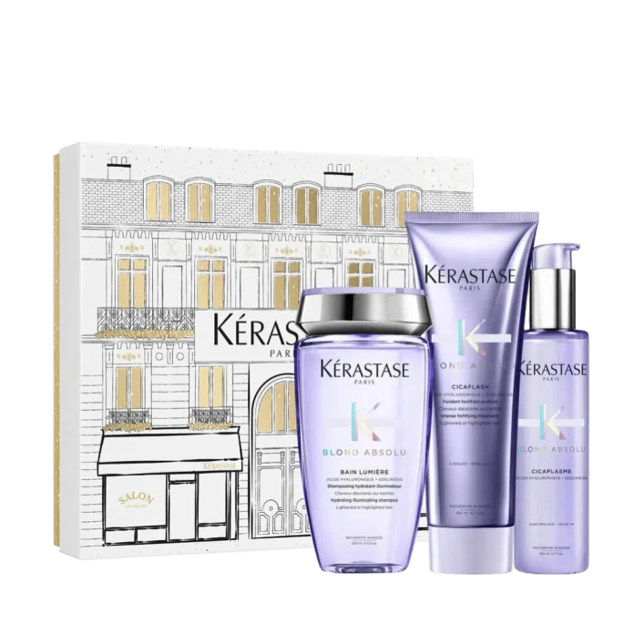 Подарочный набор для осветлённых и мелированных волос Kérastase Blond Absolu Holiday Gift Set
