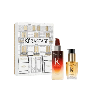 Kérastase Iconics Duo X-Mas Set — подарочный набор: ночная сыворотка 8H Magic Night Serum 90 мл + масло Elixir Ultime 30 мл