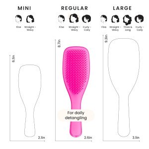 Расческа для влажных и сухих волос Tangle Teezer The Ultimate Detangler Hair Brush - Runway Pink