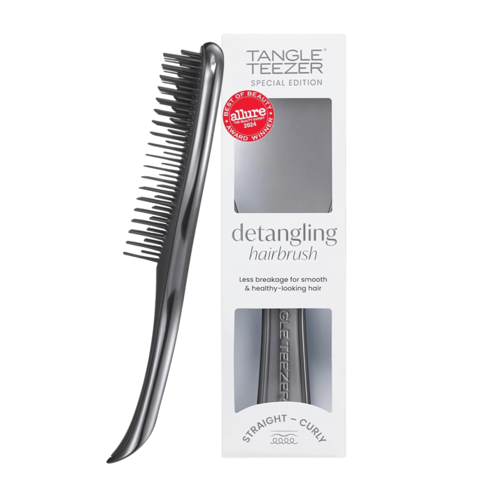 Расческа для влажных и сухих волос Tangle Teezer The Ultimate Detangler Hair Brush - Gunmetal Silver