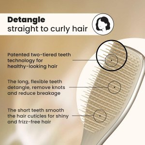 Расческа для влажных и сухих волос Tangle Teezer The Ultimate Detangler Hair Brush - Champagne Gold