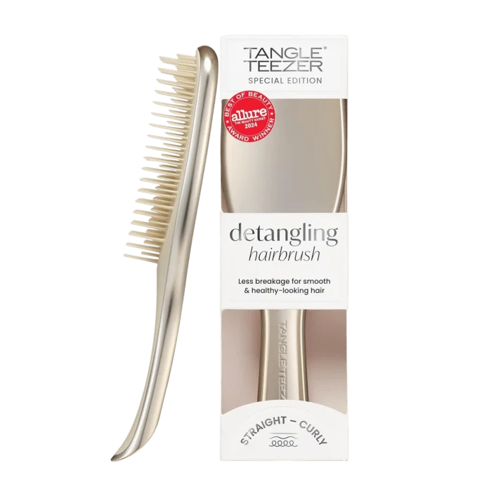 Tangle Teezer The Ultimate Detangler Hair Brush - Champagne Gold nam va quruq sochlar uchun taroq