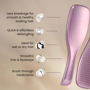 Расческа для влажных и сухих волос Tangle Teezer The Ultimate Detangler Hair Brush - Mauve