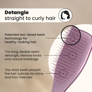 Расческа для влажных и сухих волос Tangle Teezer The Ultimate Detangler Hair Brush - Mauve