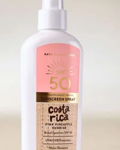 Спрей SPF-50 Bath & Body Works Pink Pineapple Sunrise - 117 ml