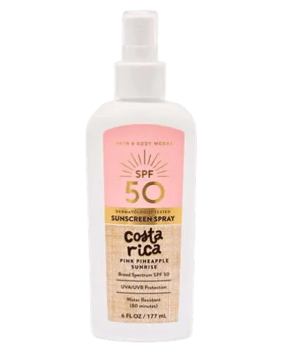 Спрей SPF-50 Bath & Body Works Pink Pineapple Sunrise - 117 ml