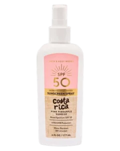 Спрей SPF-50 Bath & Body Works Pink Pineapple Sunrise - 117 ml