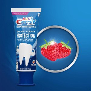 Детская зубная паста для укрепления эмали и защиты от кариеса Crest Kids Enamel + Cavity Protection Toothpaste 6+