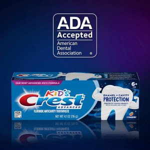 Детская зубная паста для укрепления эмали и защиты от кариеса Crest Kids Enamel + Cavity Protection Toothpaste 6+