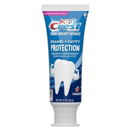 Детская зубная паста для укрепления эмали и защиты от кариеса Crest Kids Enamel + Cavity Protection Toothpaste 6+