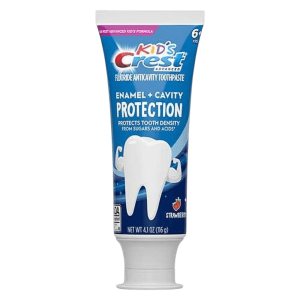 Детская зубная паста для укрепления эмали и защиты от кариеса Crest Kids Enamel + Cavity Protection Toothpaste 6+