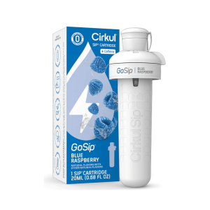 Cirkul ko'k malina ta'mli kartrij