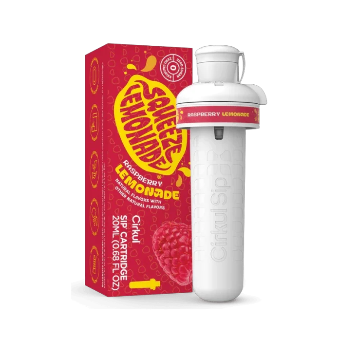 Картридж Cirkul со вкусом малинового лимонада, без сахара и без калорий Squeeze Raspberry Lemonade