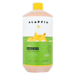 Детская пена для ванны с кокосом и ромашкой, с маслом ши Alaffia Babies & Kids Bubble Bath Coconut & Chamomile - 950 ml