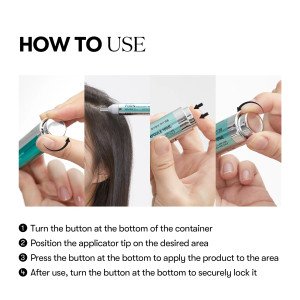 VT PDRN Reedle Shot Hair Ampoule 100dl - 15 ml bosh terisi va soch o'sish chizig'ini mustahkamlash uchun ampulali parvarish