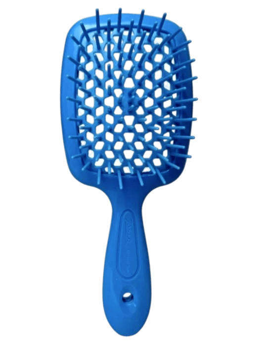 Расческа для волос Janeke Superbrush маленькая - голубая flou