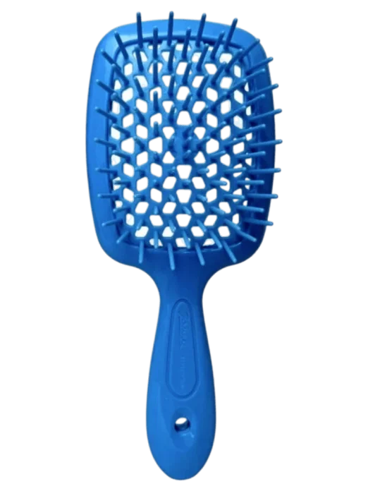 Расческа для волос Janeke Superbrush маленькая - голубая flou