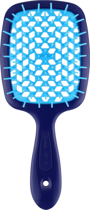 Расческа для волос Janeke Superbrush - фиолетовая/бирюзовая