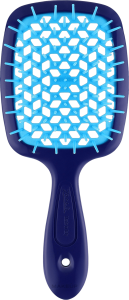 Расческа для волос Janeke Superbrush - фиолетовая/бирюзовая