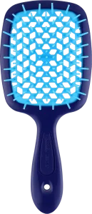Расческа для волос Janeke Superbrush - фиолетовая/бирюзовая