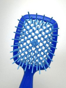  Расческа для волос Janeke Superbrush - синяя/бирюзовая
