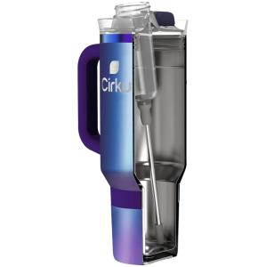 Термостакан с трубочкой и ручкой Cirkul Chameleon Stainless Steel Tumbler All-Day StrawSip™