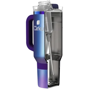 Термостакан с трубочкой и ручкой Cirkul Chameleon Stainless Steel Tumbler All-Day StrawSip™