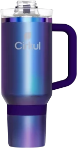 Термостакан с трубочкой и ручкой Cirkul Chameleon Stainless Steel Tumbler All-Day StrawSip™