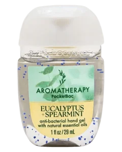 Bath & Body Works PocketBac Aromatherapy Eucalyptus Spearmint antibakterial qo'l geli