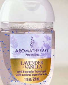 Антибактериальный гель для рук Bath & Body Works PocketBac Aromatherapy Lavender Vanilla