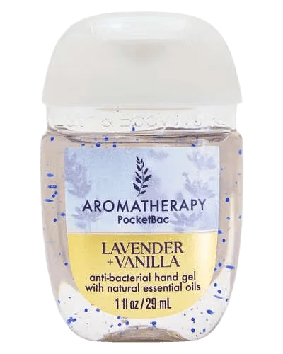 Bath & Body Works PocketBac Aromatherapy Lavender Vanilla antibakterial qo'l geli