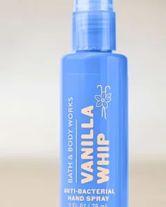 Bath & Body Works Vanilla Whip antibakterial qo'l spreyi