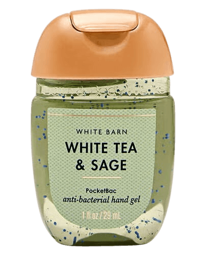 Bath & Body Works PocketBac White Barn White Tea & Sage antibakterial qo'l geli