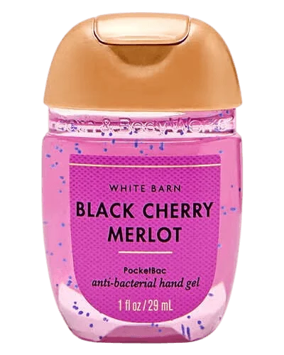 Антибактериальный гель для рук Bath & Body Works PocketBac White Barn  Black Cherry Merlot