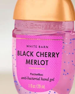 Антибактериальный гель для рук Bath & Body Works PocketBac White Barn  Black Cherry Merlot