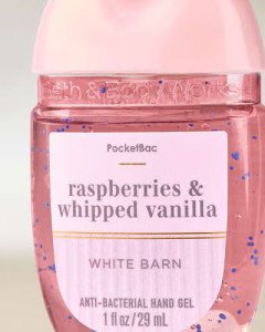  Антибактериальный гель для рук Bath & Body Works PocketBac Raspberries & Whipped Vanilla